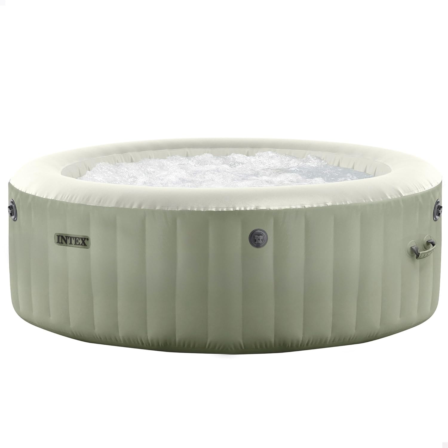 Intex 6-Personen Olivgrün Rund Bubble Spa Set 28428NP (Aufgeblasen 216 cm x 71 cm)