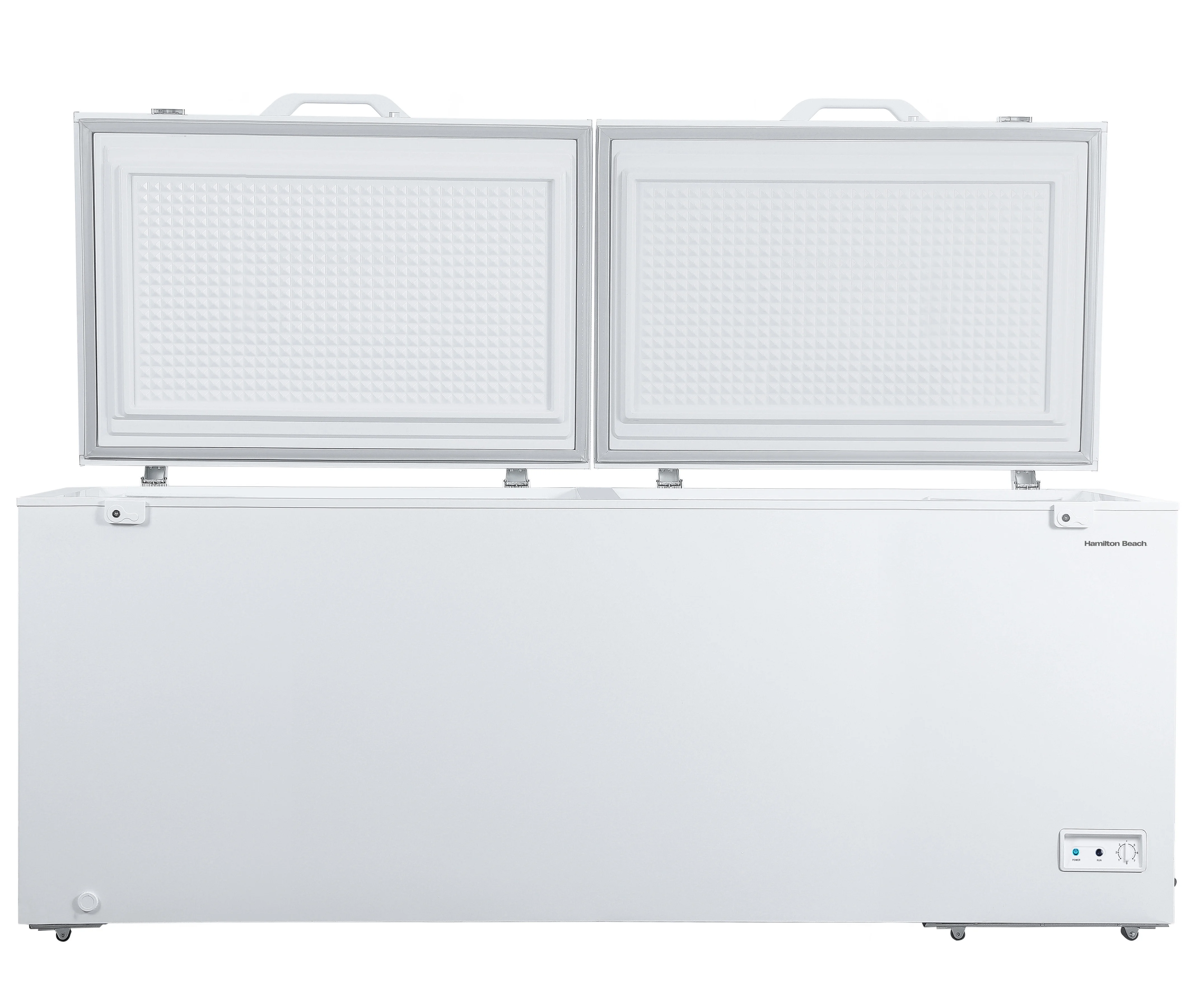 2025 Hamilton Beach 21 Cu. ft. Chest Freezer, Double Doors, HZ9212, White