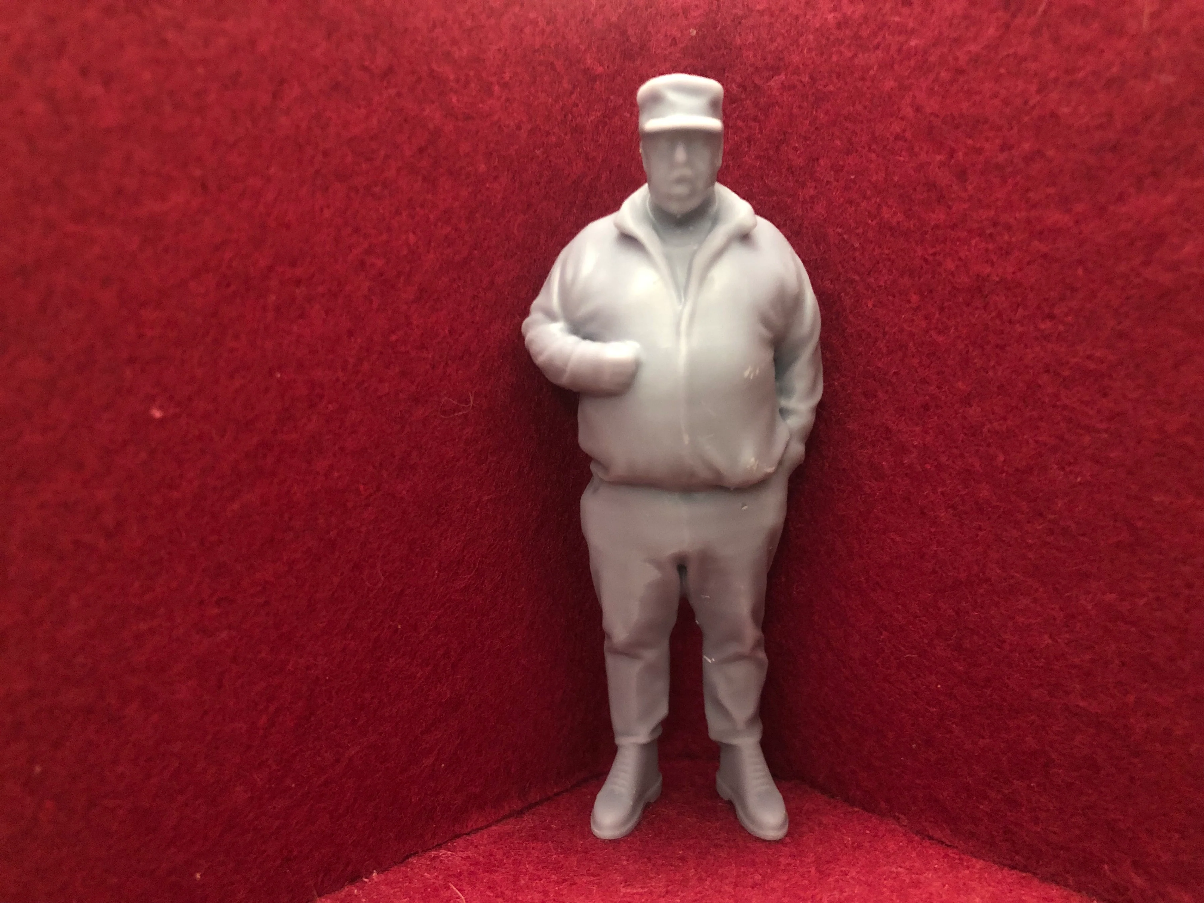 16mm figure  3D scan of a real person - D033 1:19 scale & SM32