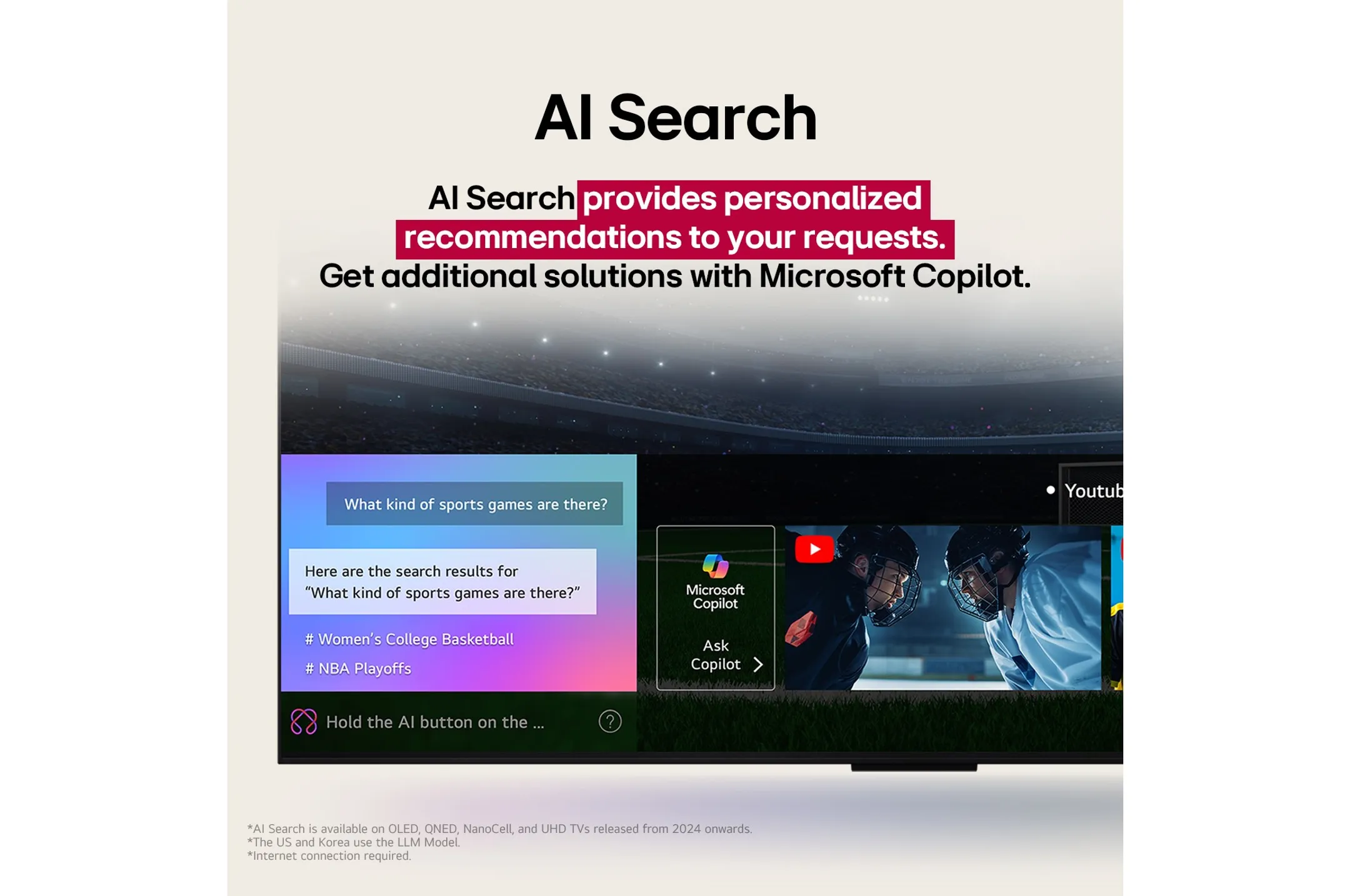 LG QNED AI 4K TV 55QNED82A6B (2025) - 55 inch