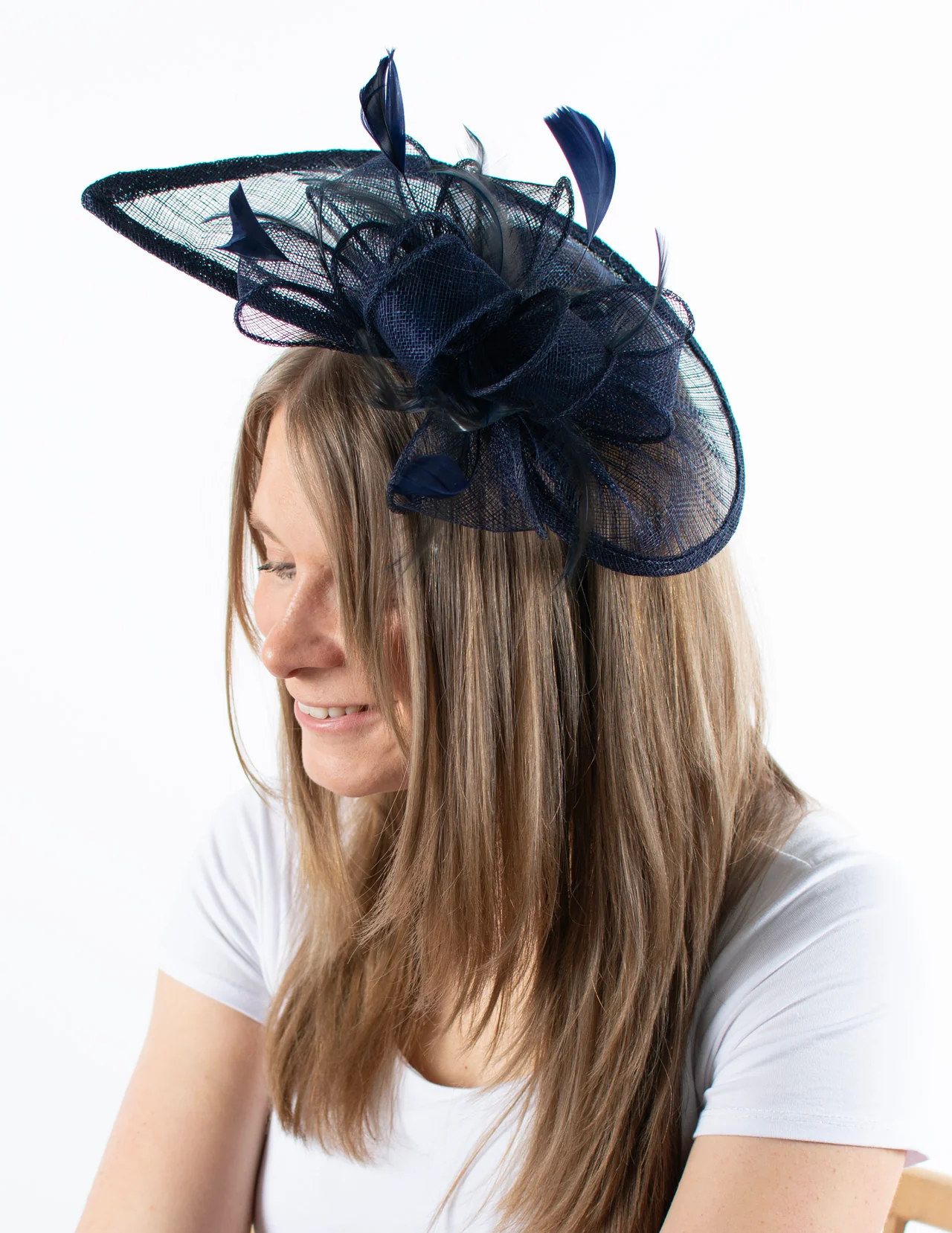 Fascinator | Teardrop | Navy