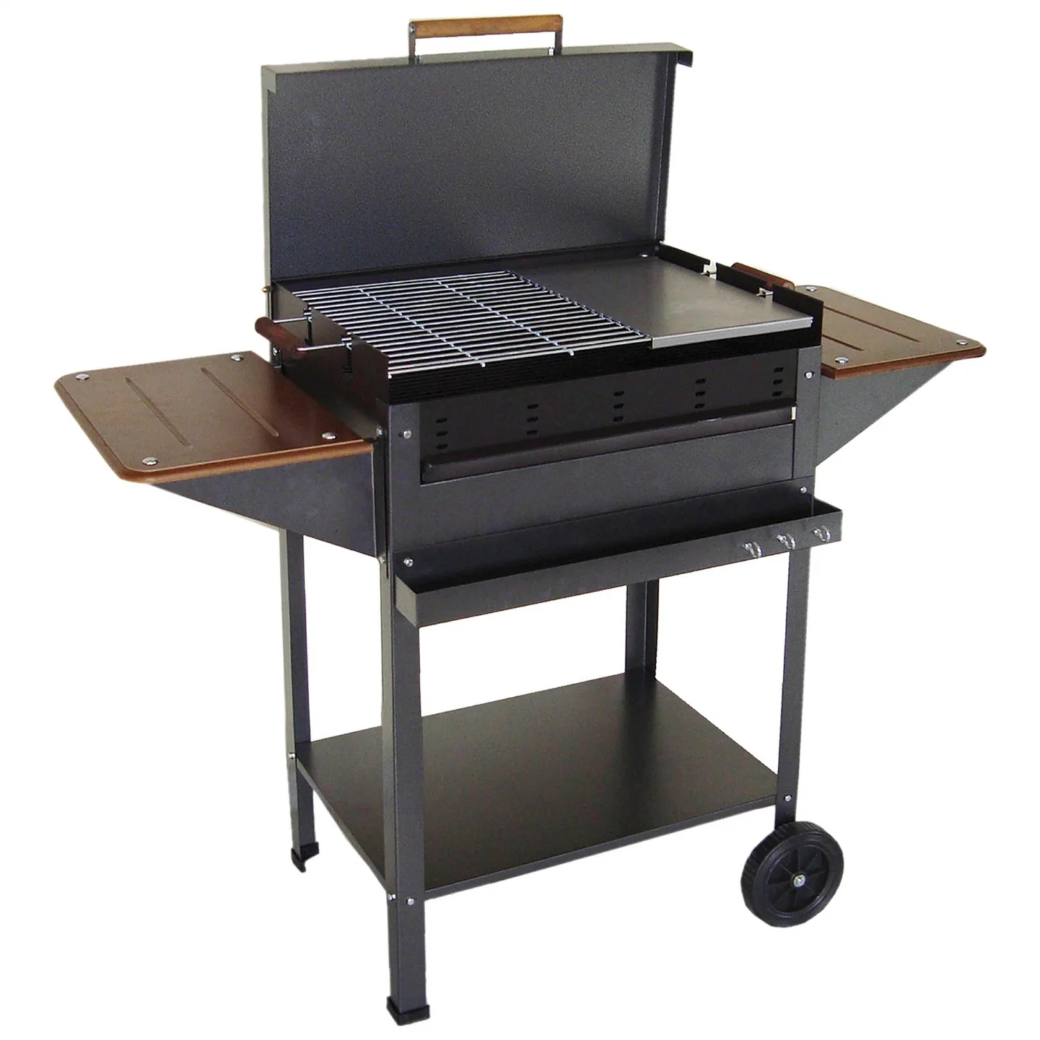 Grill węglowy/drewno opałowe Barbecue Mallorca 48,5 x 57,5 ​​cm