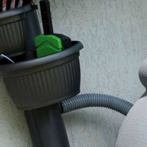 Regenwatercontainer, regenton AQUA CAN antraciet 360L