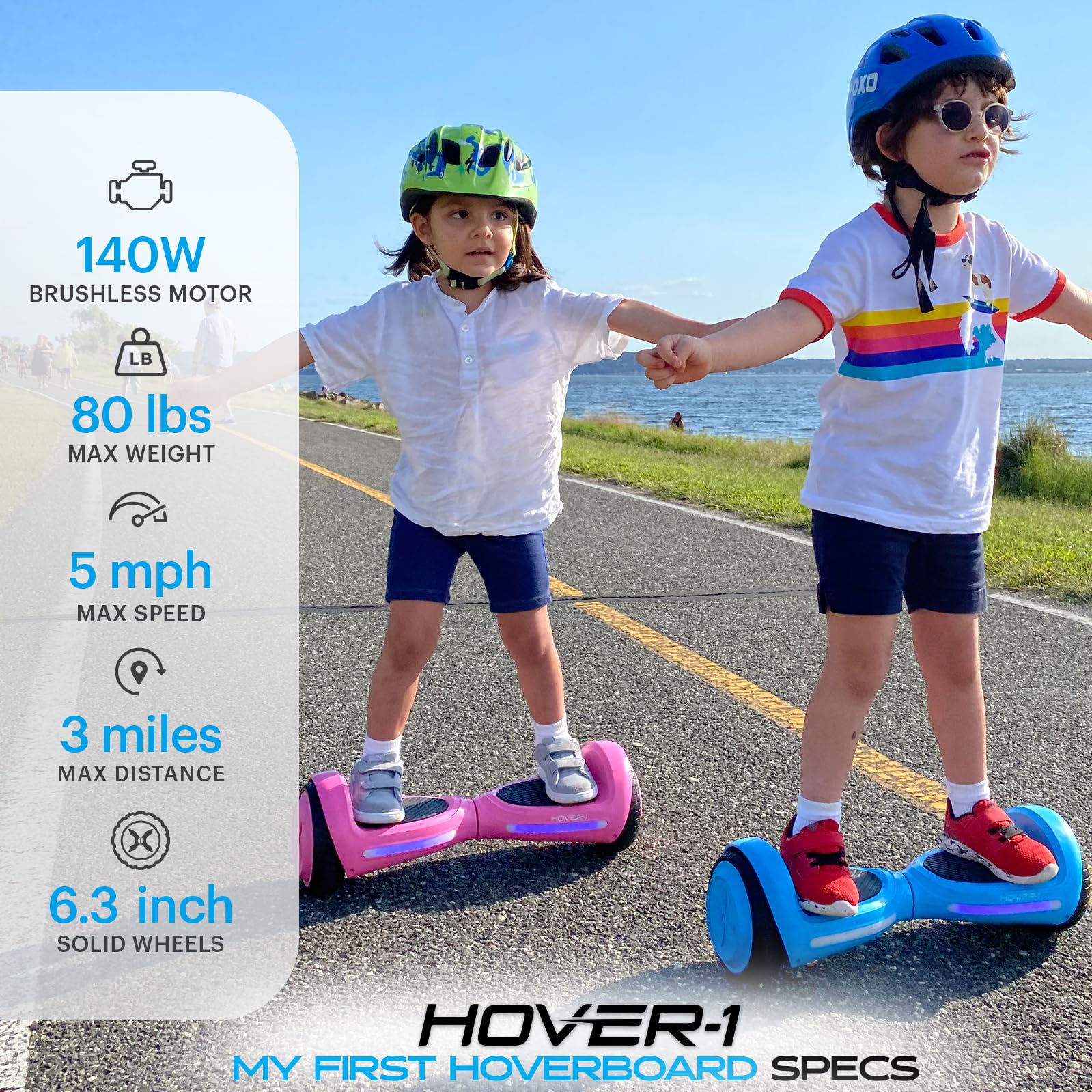 Hover 1 Hoverboard Electric Self Balancing Headlights