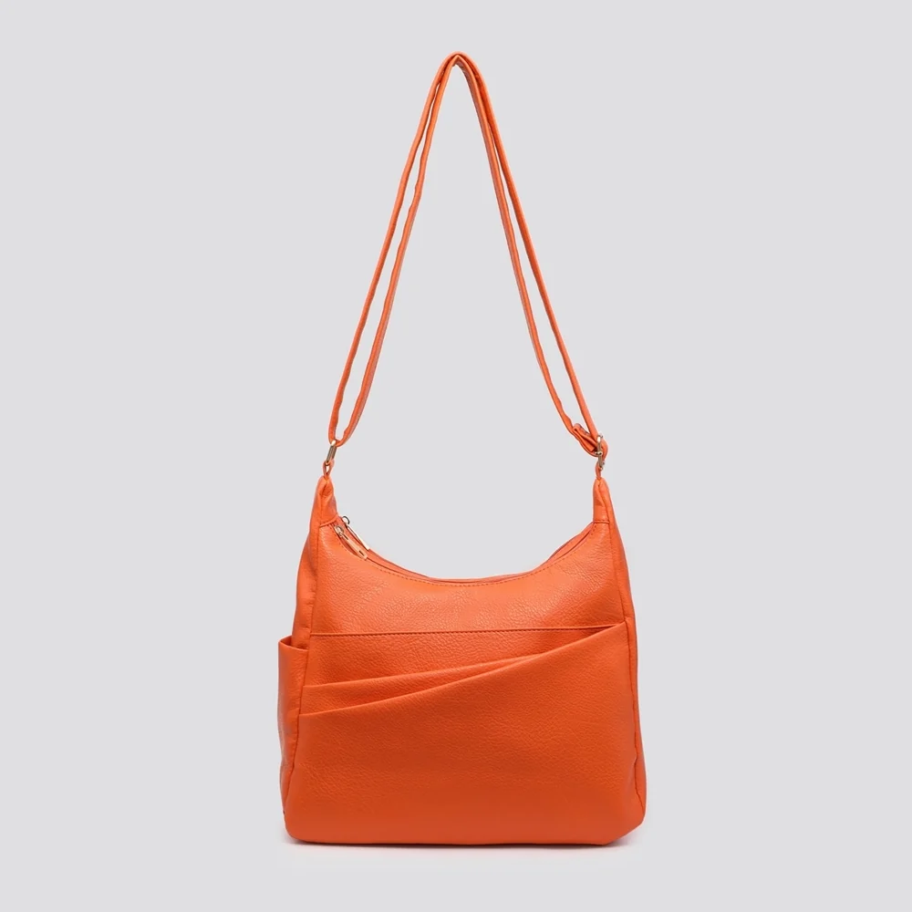 Ola Soft Crossbody Bag | Orange