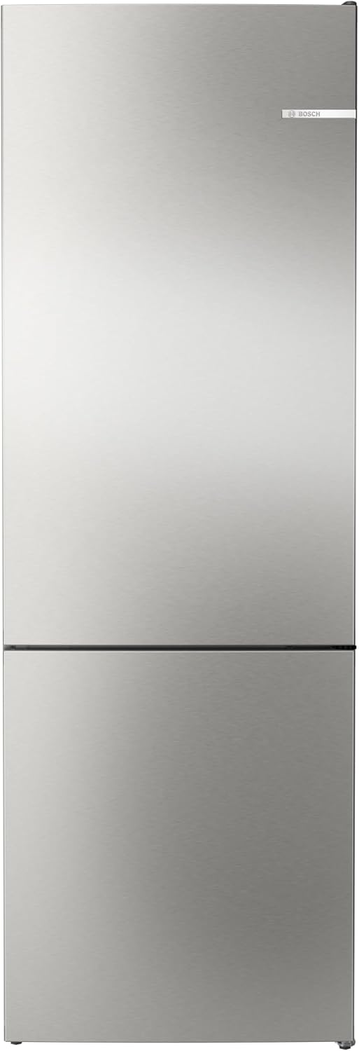 Bosch Kühl-Gefrier-Kobination 203 x 70 cm, Serie 4, KGN492IAF, 311 L Kühlen & 129 L Gefrieren, Total No Frost, längere Frische mit VitaFresh XXL, Extra leise, Gebürsteter Stahl mit AntiFingerprint