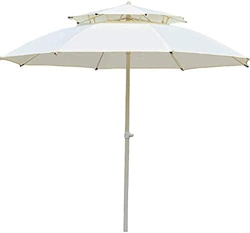 Sonnenschirm-Regenschirm-Garten-Double-Top-Markenschirme mit Kurbelaufzug, einfache Einstellung, Sonnenschirme für den Außenbereich für Garten, Pool, Rasen und Garten good