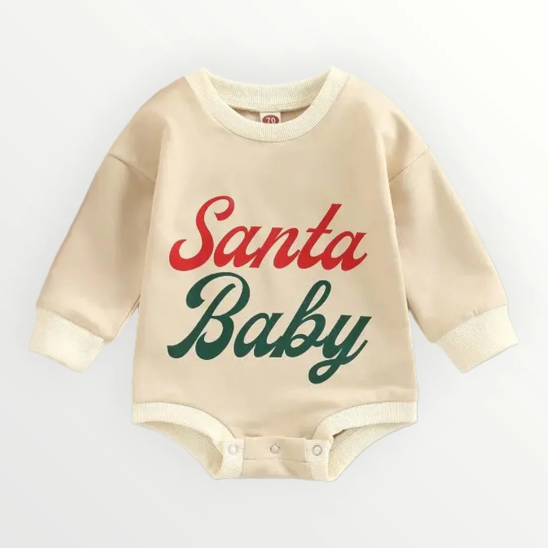Santa Baby Onesie Bubble Romper