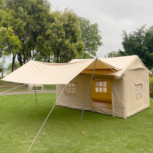 Tenda Gonfiabile Air Tent   Tende Da Esterno Per 3 4 Persone Per Adulti Da Campeggio, Tenda Gonfiabile Per Famiglie Numerose Per 4 Stagioni Con Tettuccio E Pompa, Facile Da Montare : Amazon.it: Sport e tempo libero