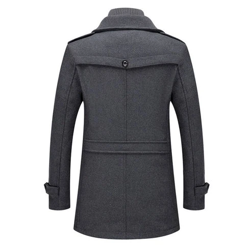 Elegante zweiteilige Herrenjacke mit Wolle f��r Business