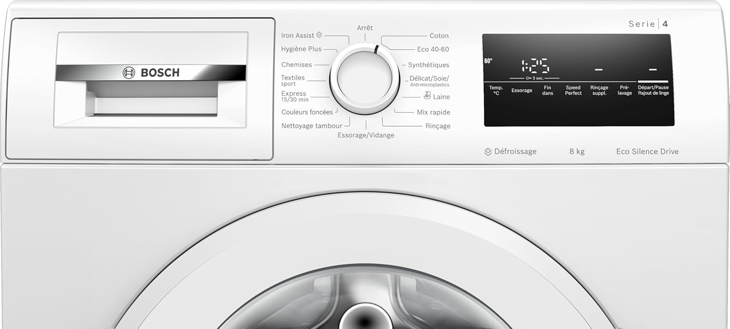 Serie 4, Frontwaschmaschine, 8 kg, max. 1400 U/min, WAN2827UFR