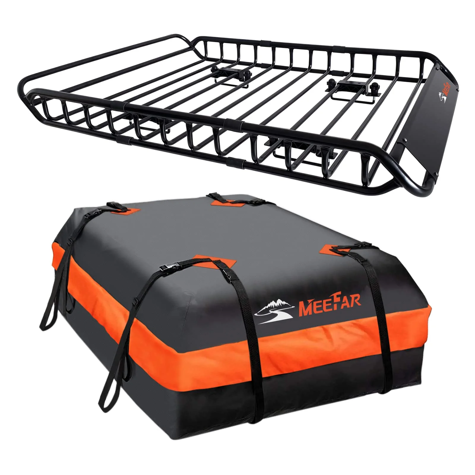 MeeFar Roof Rack Carrier Basket Universal Rooftop