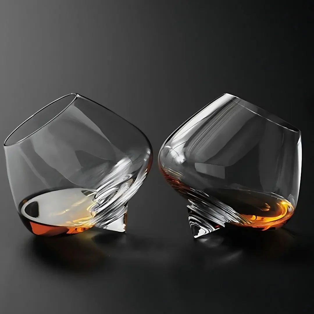 Rotierendes Whiskeyglas
