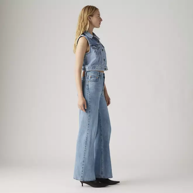 Levi’s Jeans Wide Leg Damen Ribcage