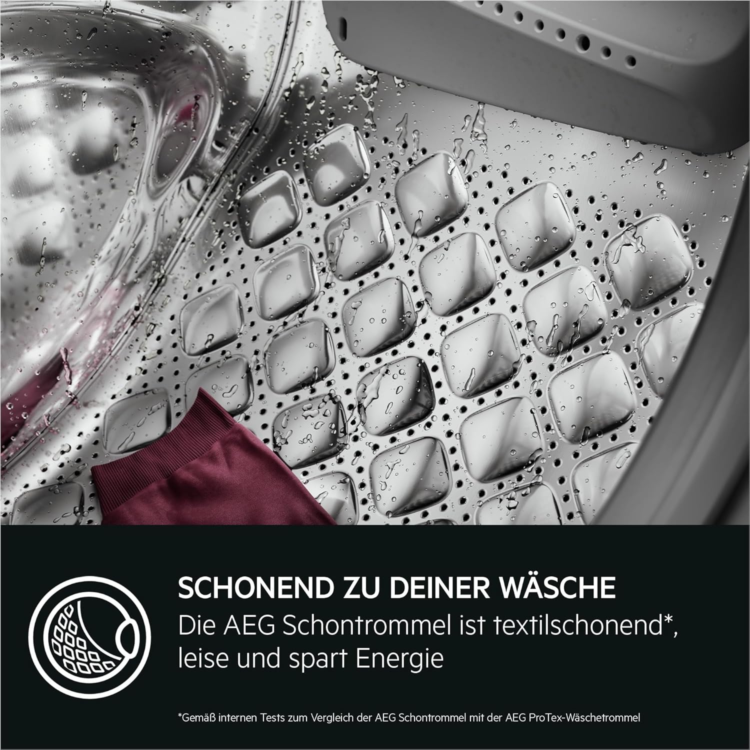 AEG L7WBA60680 Waschtrockner / DualSense - schonende Pflege / 8 kg Waschen / 5 kg Trocknen / D / energiesparend / Mengenautomatik / Nachlegefunktion / ProSteam - Auffrischfunktion / 1600 U/min