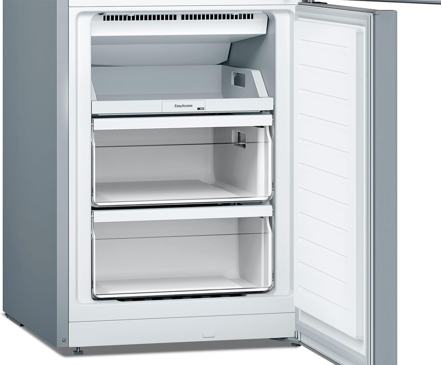 Bosch KGN33NLEB Serie 2 Kühl-Gefrier-Kombination, 176 x 60 cm, 192 L Kühlen & 87 L Gefrieren, NoFrost nie wieder abtauen, LED-Beleuchtung gleichmäßige Ausleuchtung