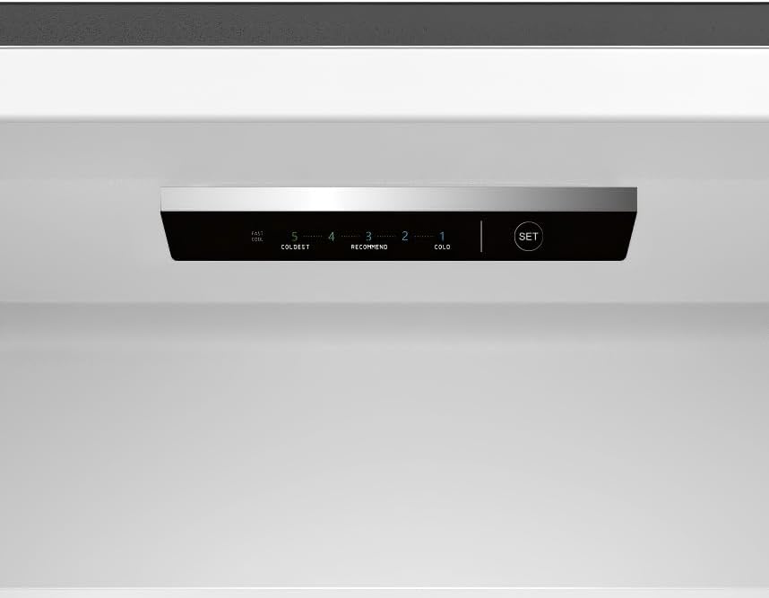 respekta Gotland Stand-Kühl-Gefrierkombination / 262 L Nutzinhalt / **** Gefrierfach/Inverter-Technologie/Fast Cool Funktion/LED / 176 cm hoch/C/Black Steel / KG176BS-52