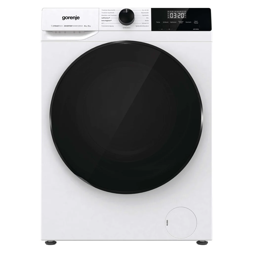 Gorenje Was-droogcombinatie 8/5 kg, 1400 tpm, Steam WD2A 854 ADPS/DE