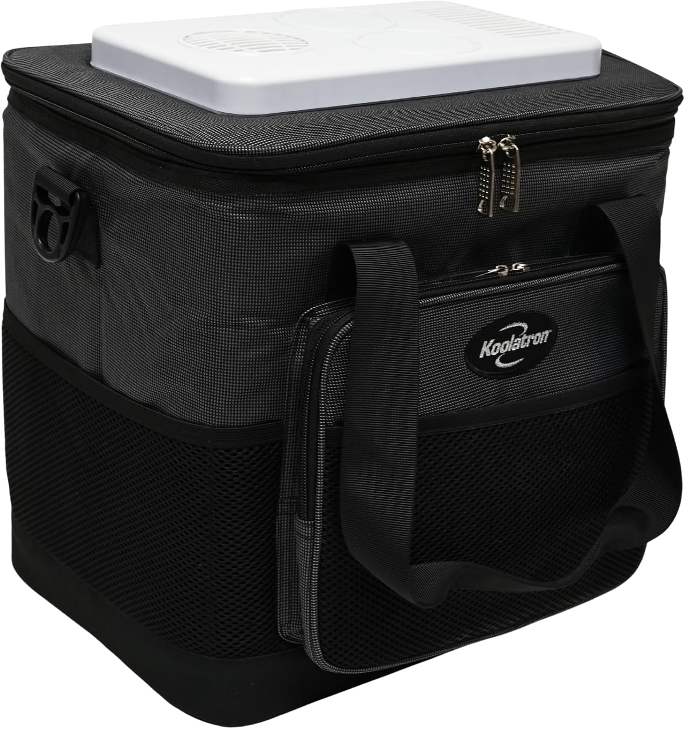 Koolatron Sac Isotherme 13L Glacière Électrique Glacière Portable 12V Mini Réfrigérateur Étanche Voiture Bandoulière Réglable Sacs Souples pour Déjeuner Boissons Camping