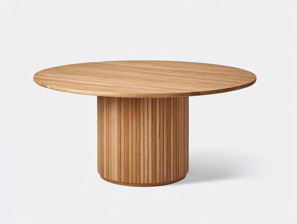 Gartentisch - Teakholz - 120x120x74 cm - Naturbraun - Modern