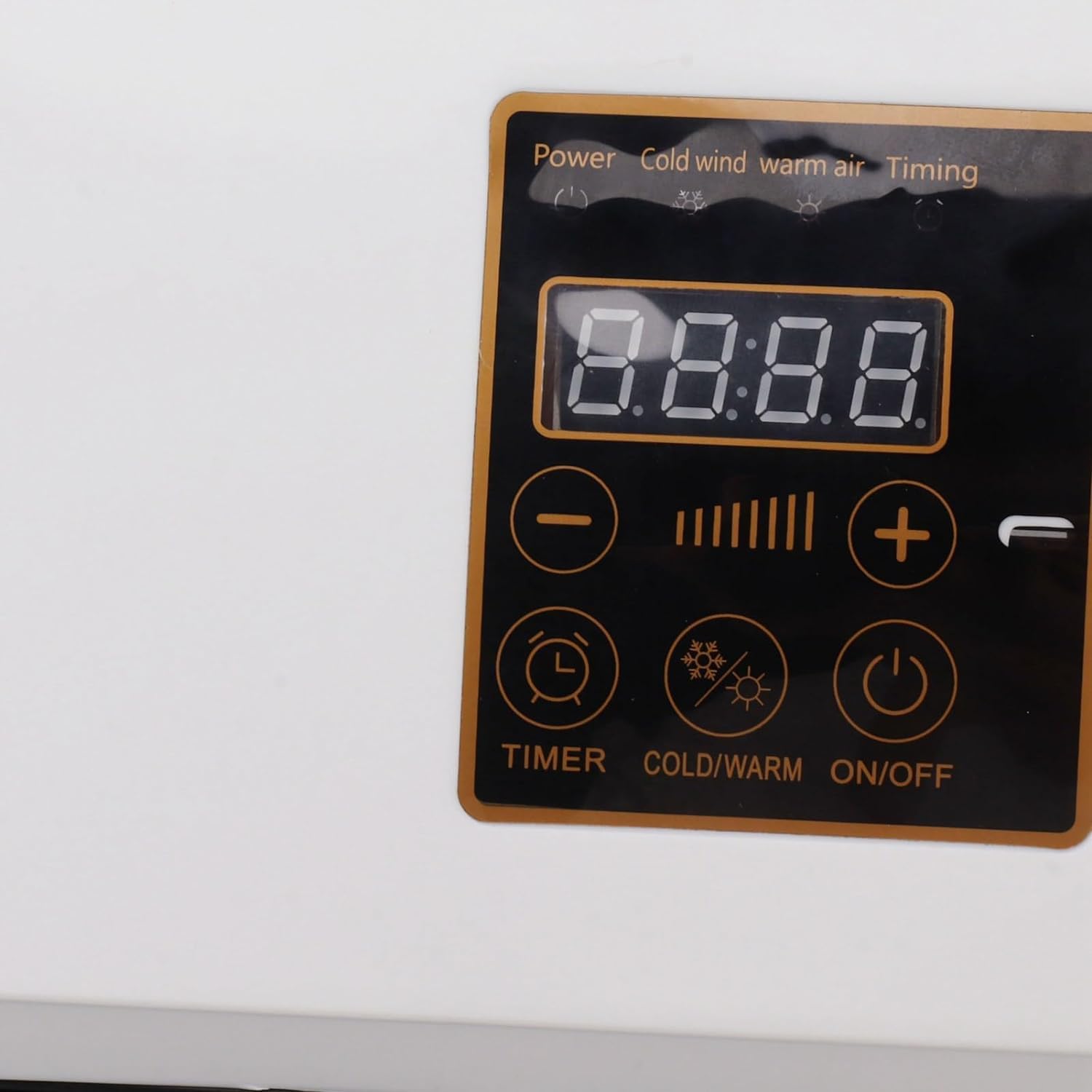 Mini Klimaanlage, Dual Use Hocheffizienter Mobiler Kühl- und Heizventilator mit Fernbedienung für Schlafzimmer und Wohnzimmer