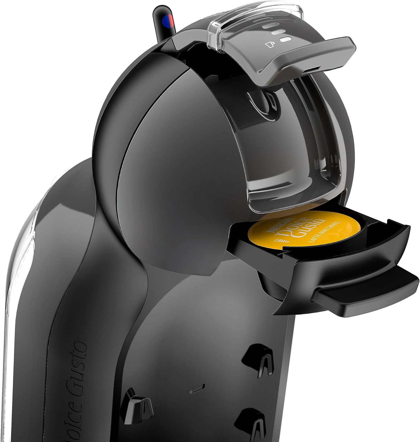NESCAF DOLCE GUSTO MINI ME by KRUPS arctic-grey/ schwarz automatische Kaffeekapselmaschine