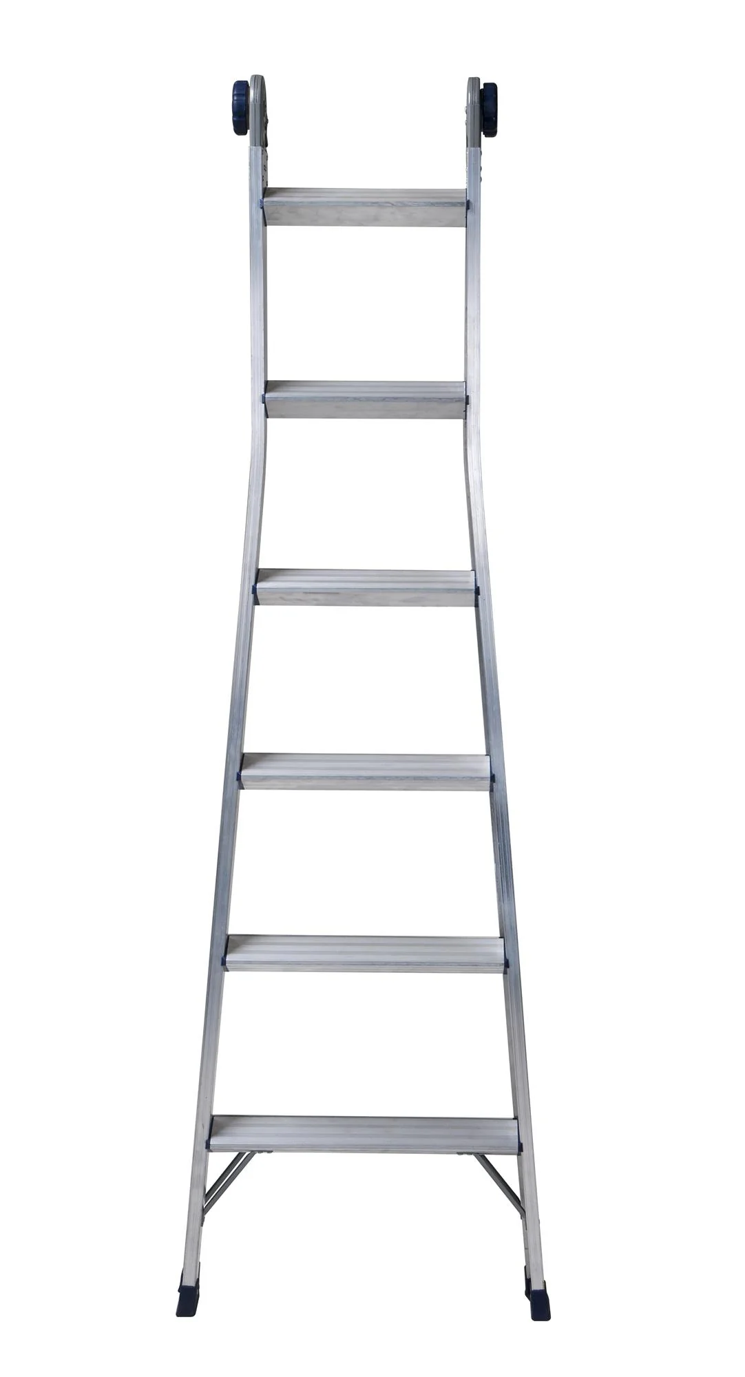 2-in-1 Trap- en Uitklapladder, Bereik 2,64 m