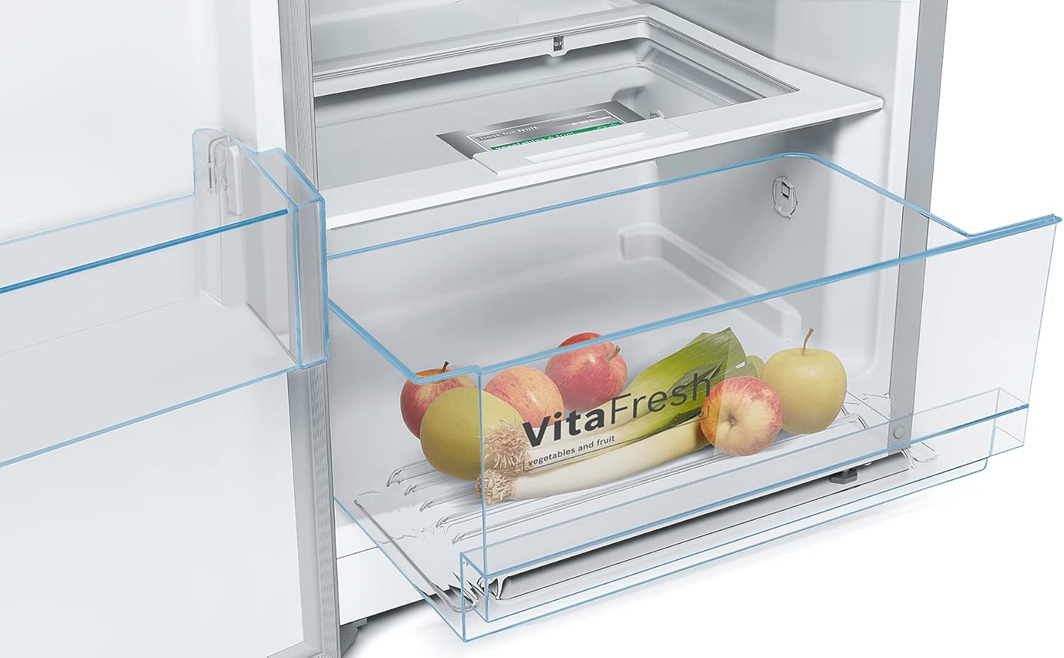 KSV36VLDP Serie 4 Kühlschrank, 186 x 60 cm, 346 L, VitaFresh längere Frische, LED-Beleuchtung gleichmäßige Ausleuchtung, EasyAccess Shelf ausziehbare Glasplatten