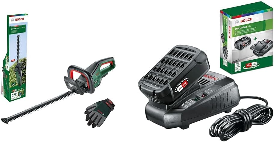 Bosch Akku Heckenschere AHS 50-20 LI (1x Akku, 18 Volt System, Hublnge: 20 mm, im Karton)