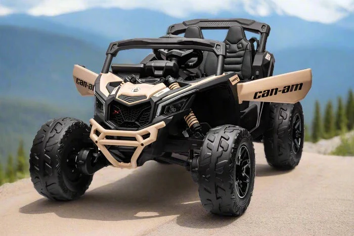 Licensed CanAm Mini Maverick UTV Upgraded version 24v Kids Electric Buggy with parental controller