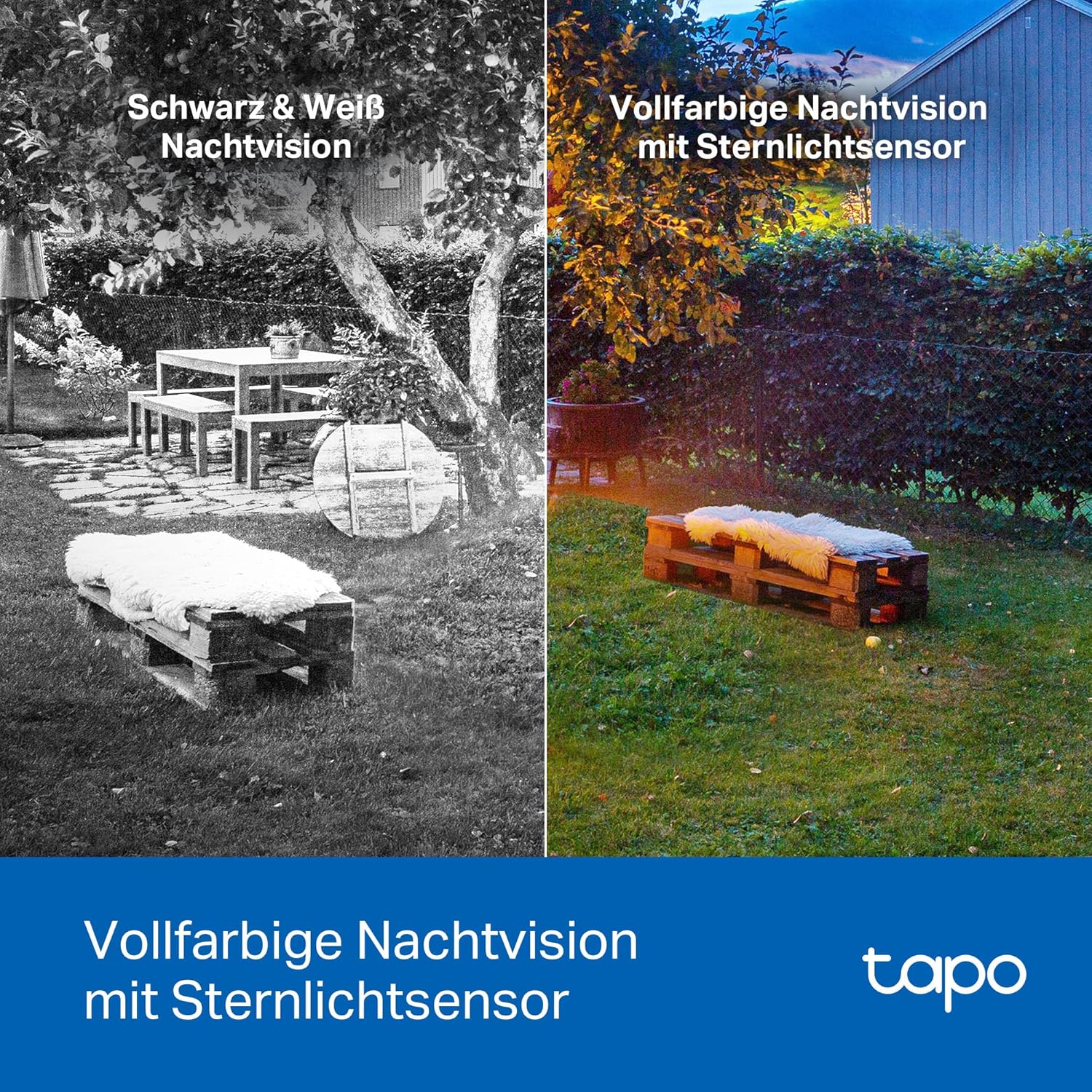 Tapo C425 Außenkamera Akku, 4-Pack | Überwachungskamera aussen mit Magnetische Basis, 2K Auflösung, WLAN, 10000-mAh-Akku, 150° FOV, Kein Hub erforderlich, Unterstützt Solarpanel, Alexa-kompatible
