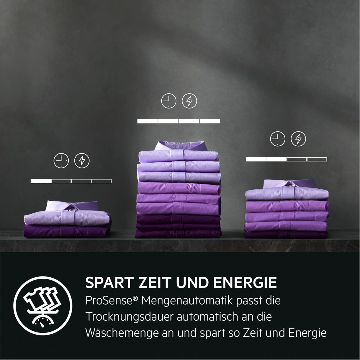 AEG Wärmepumpentrockner 8 kg, Testsieger der Stiftung Warentest, Serie 8000 AbsoluteCare - Wolle- und Seidetrocknung, C, Energiesparend, Trommelbeleuchtung, Knitterschutz, Schontrommel, TR8AMZ68