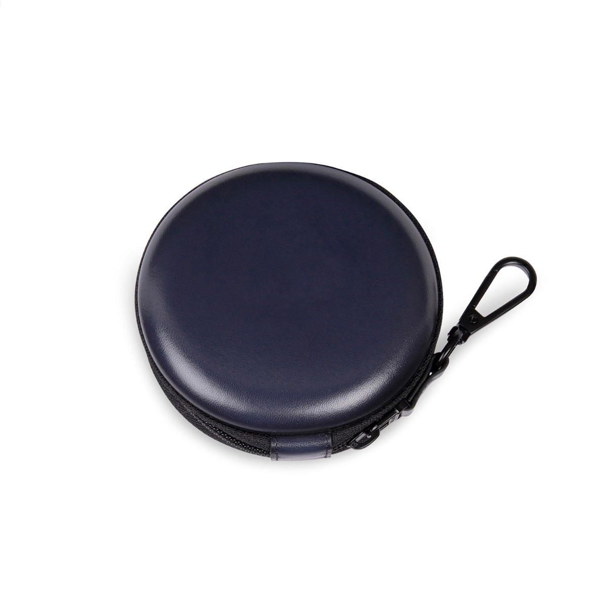 Lapis Bard Ducorium Leather Cable Organiser - Navy Blue