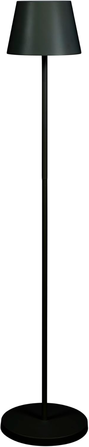 Konstsmide LED Stehlampe Pomezia M | schwarz | Indoor/Outdoor | Kabellos | 25 x 53/88,5/126 x 25 cm | 7841-750