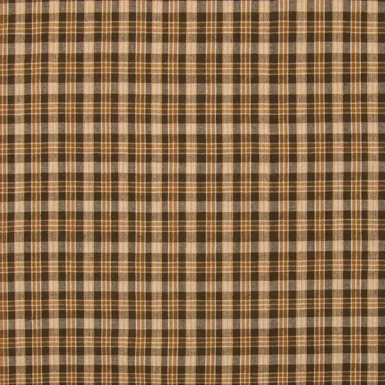 Brown Plaid Crib Quilted Blanket