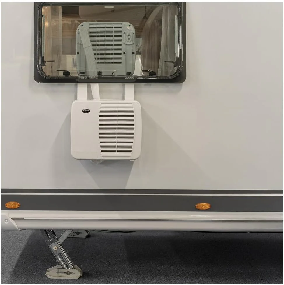 EUROM Split-airconditioning AC2401 voor caravan, camper, camping, boot, bus, camper, caravan, stacaravan | Mobiele airconditioning met 2400 BTU | Verbeterd model ten opzichte van de legendarische AC2400-airconditioning