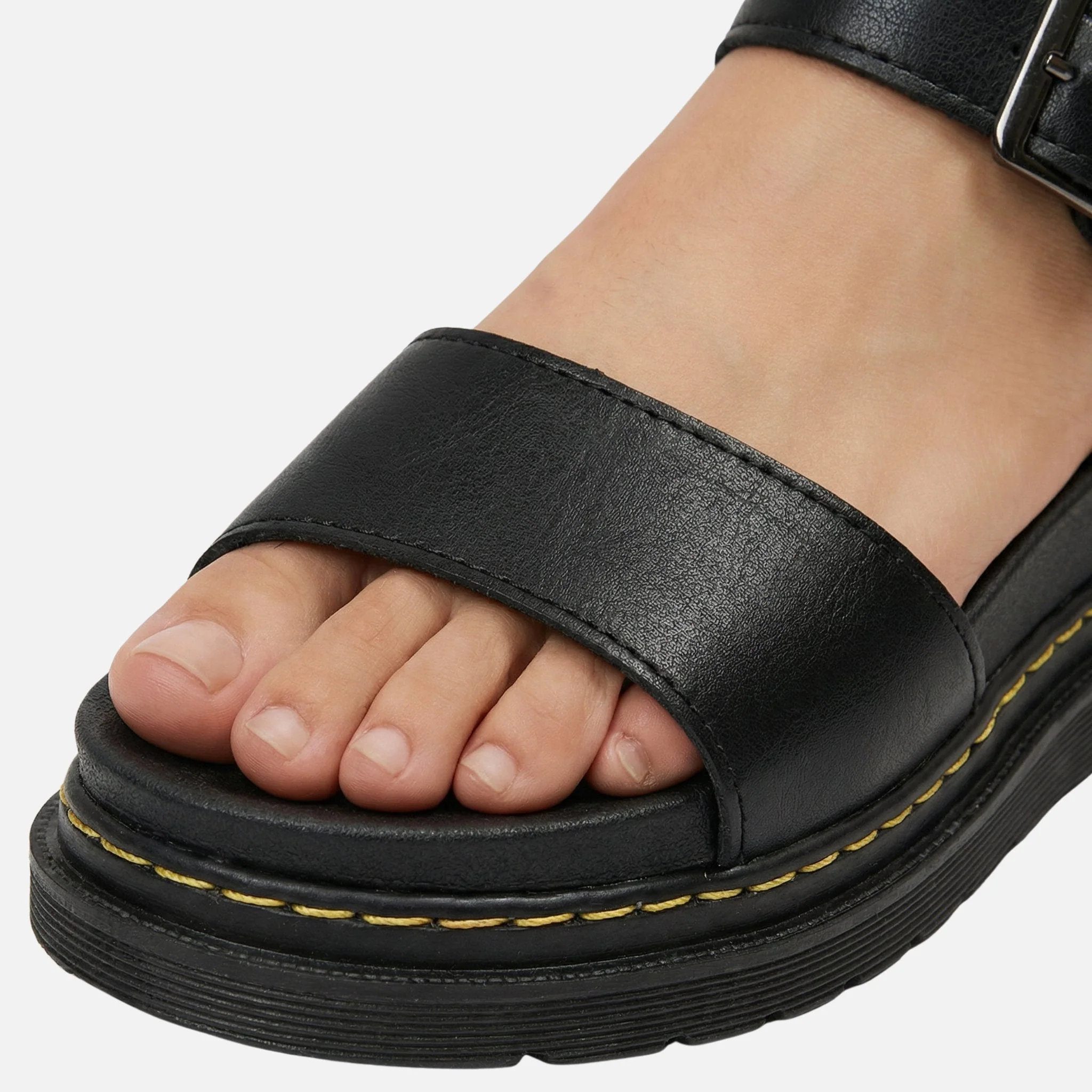 Plateau-Sandalen mit verstellbarem Schnallenriemen f��r Damen