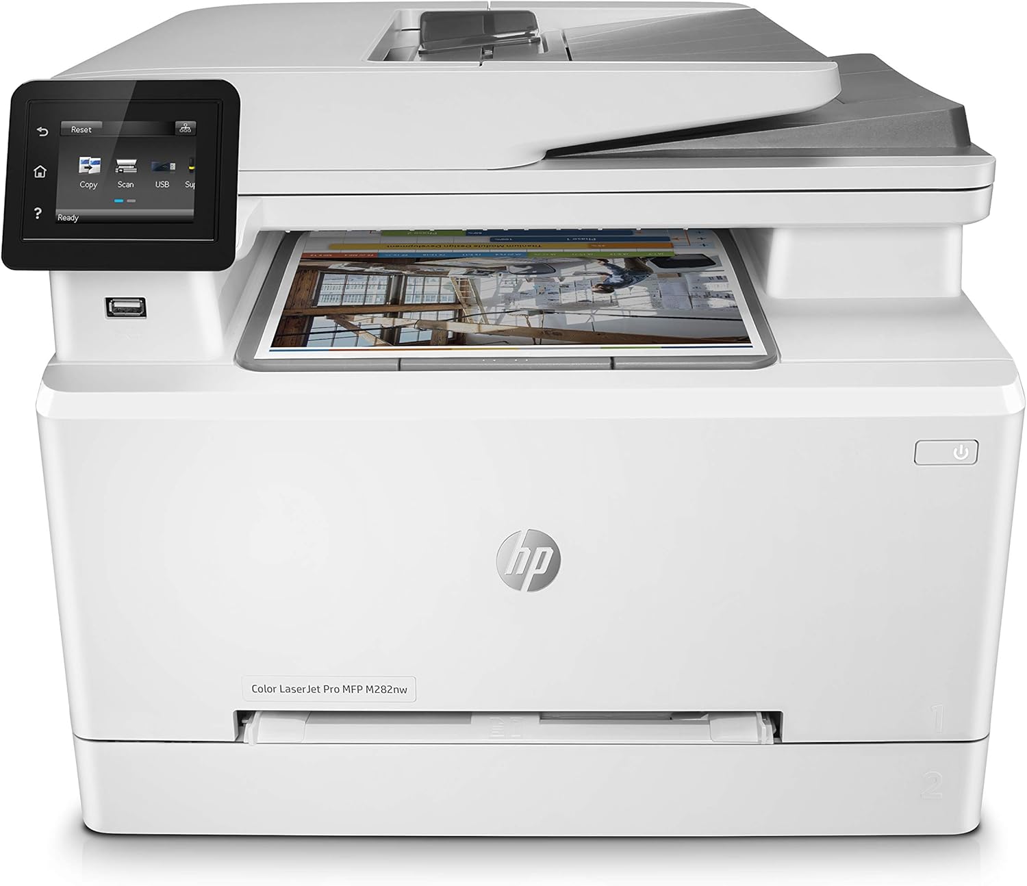 HP Color LaserJet Pro MFP 3302fdwg Multifunktions-Farblaserdrucker, Fax, Automatischer beidseitiger Druck, Touchscreen, Wi-Fi, Ethernet, USB, HP Wolf Pro Security