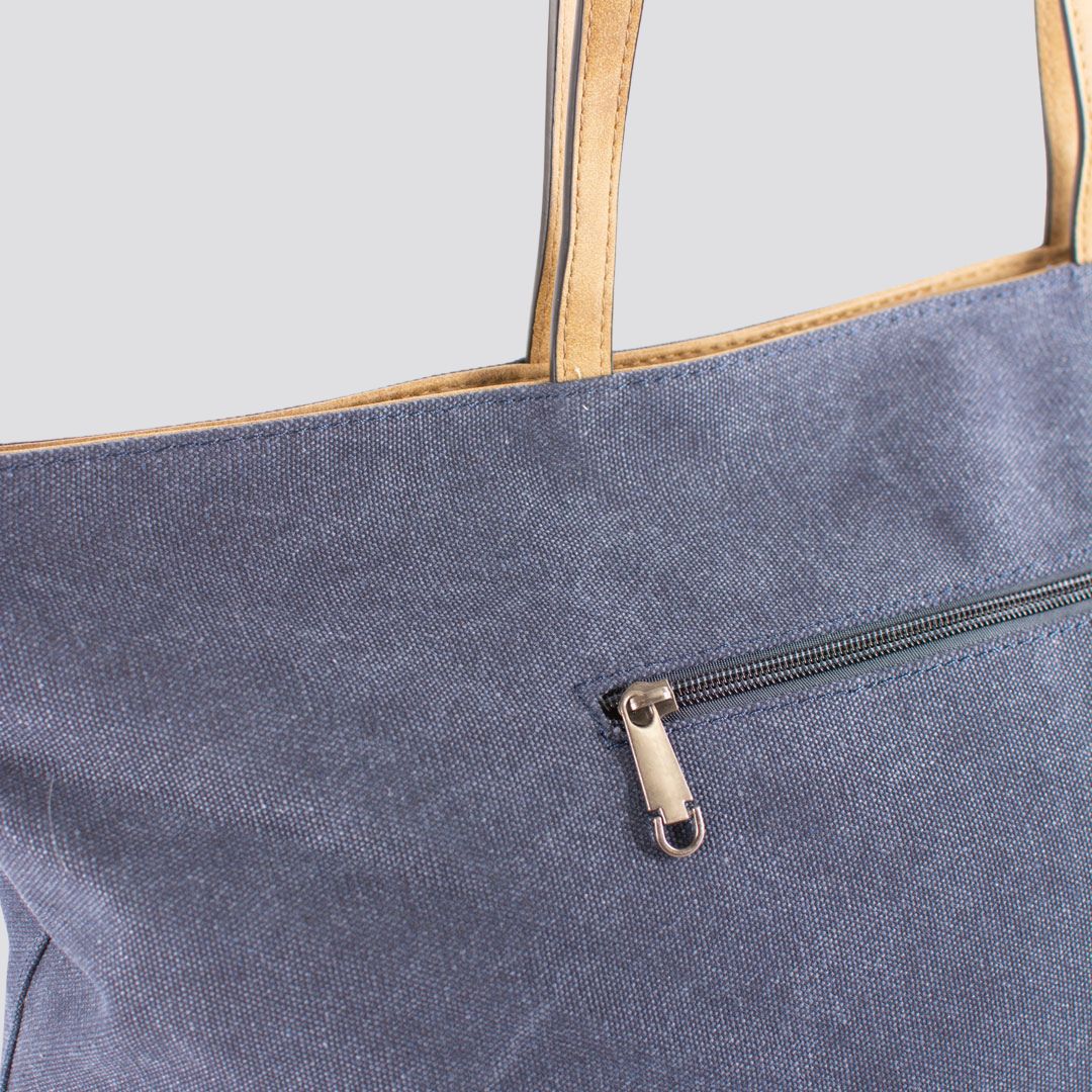 Canvas Tote Bag | Navy Star