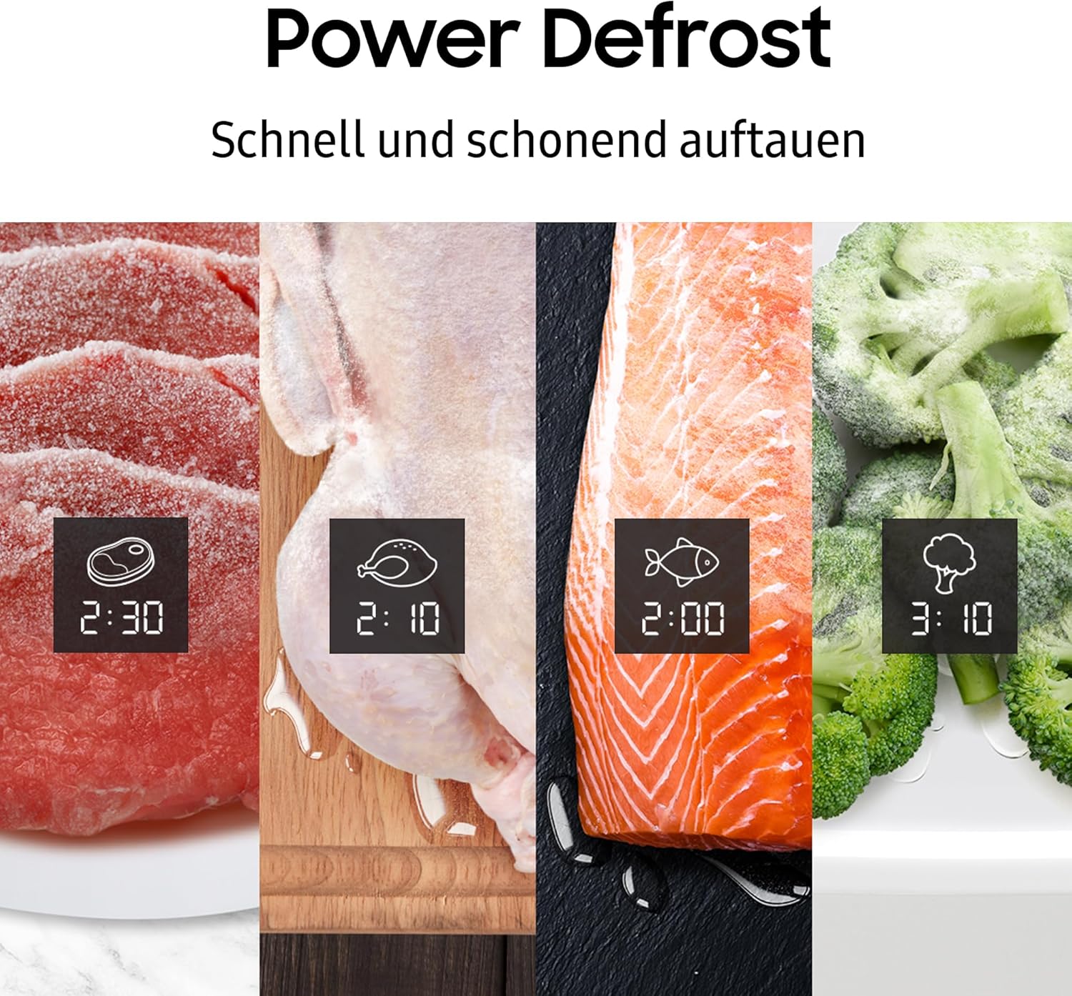 MC28A5137KK/E1 Kombi-Mikrowelle mit Grill und Heißluft, 900 W, 28 l Garraum, AirFry, Power Defrost, Kratzfester Keramik-Emaille-Inneraum, Schwarz