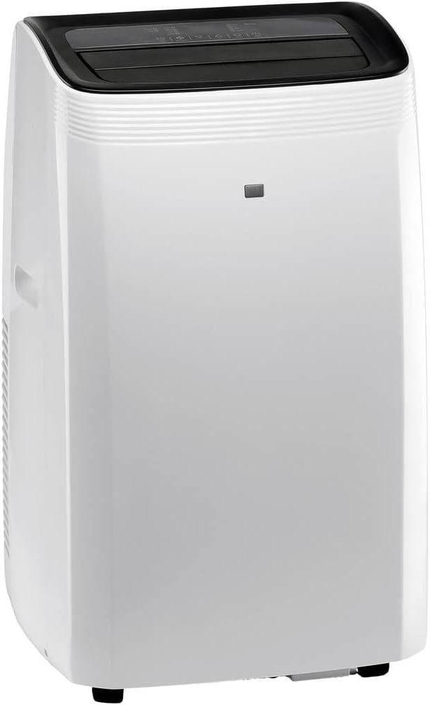 Mobile Klimaanlage mit Heizfunkztion 12000 BTU bis 32m² mit Abluftschlauch (1,5m), Timer und Entfeuchtermodus
