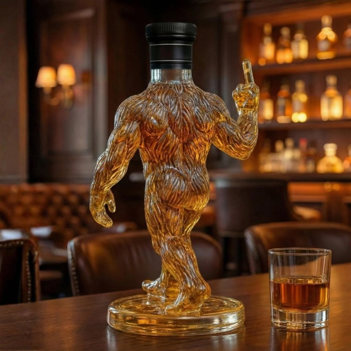 Bigfoot Whiskey- & Bourbon-Dekantierflasche