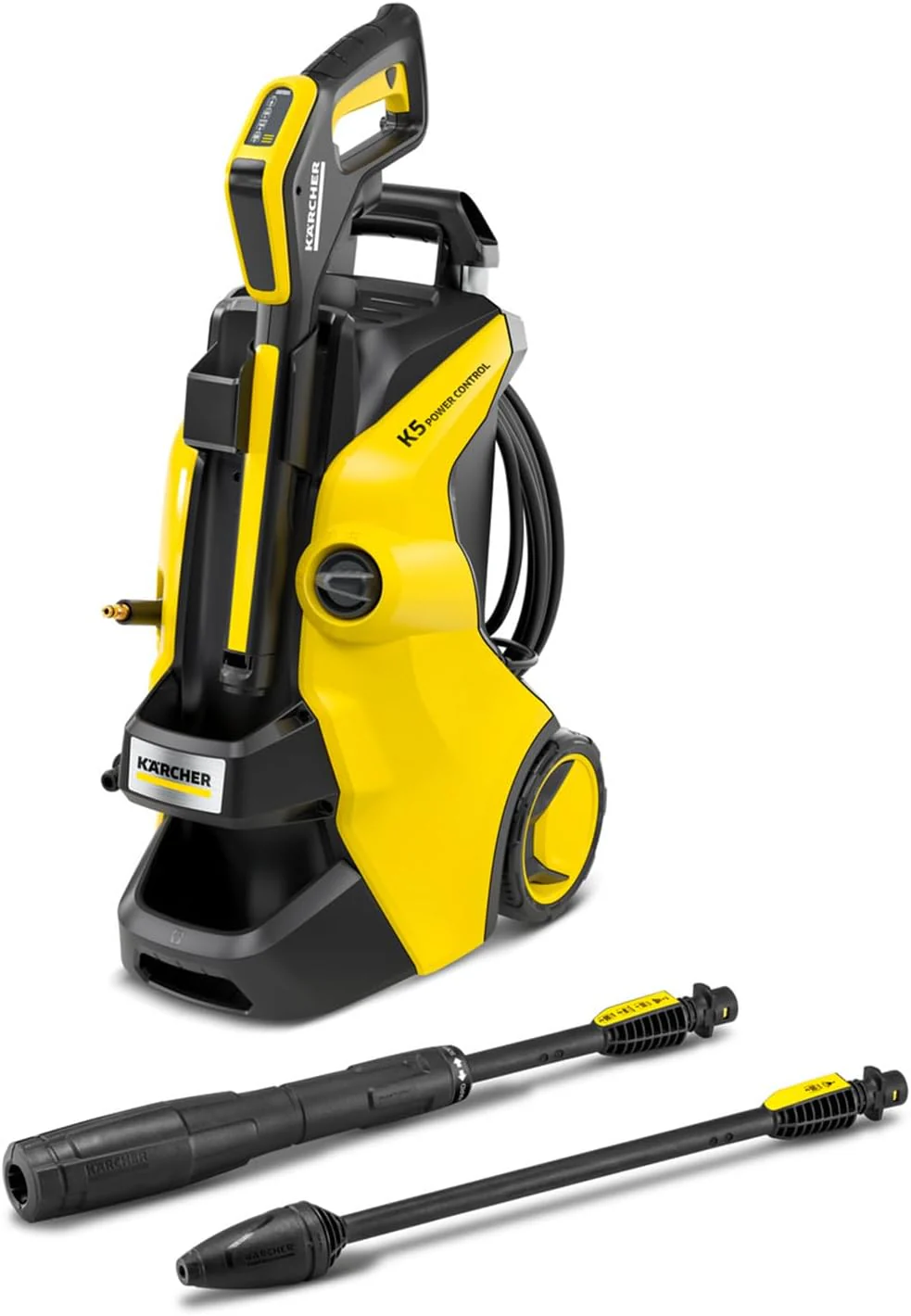 K?rcher Hochdruckreiniger K 5 Power Control, Druck: max. 145 bar, F?rdermenge: 500 l/h, Fl?chenleistung: 40 m2/h, Wasserfilter, Gewicht: 13 kg, Hochdruckschlauch und -pistole, Dreckfr?ser, Strahlrohr