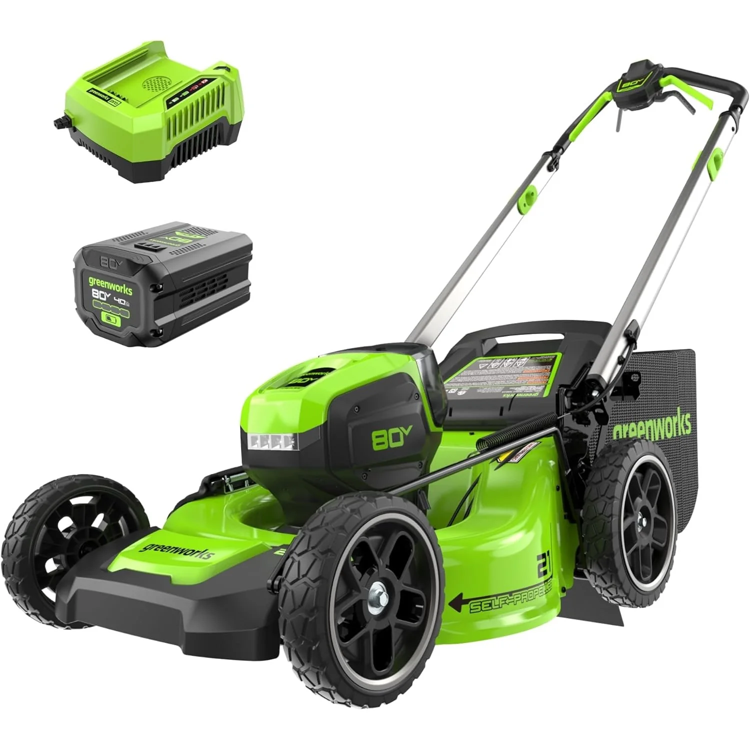 2025 Draadloze 80V Grasmaaier 21