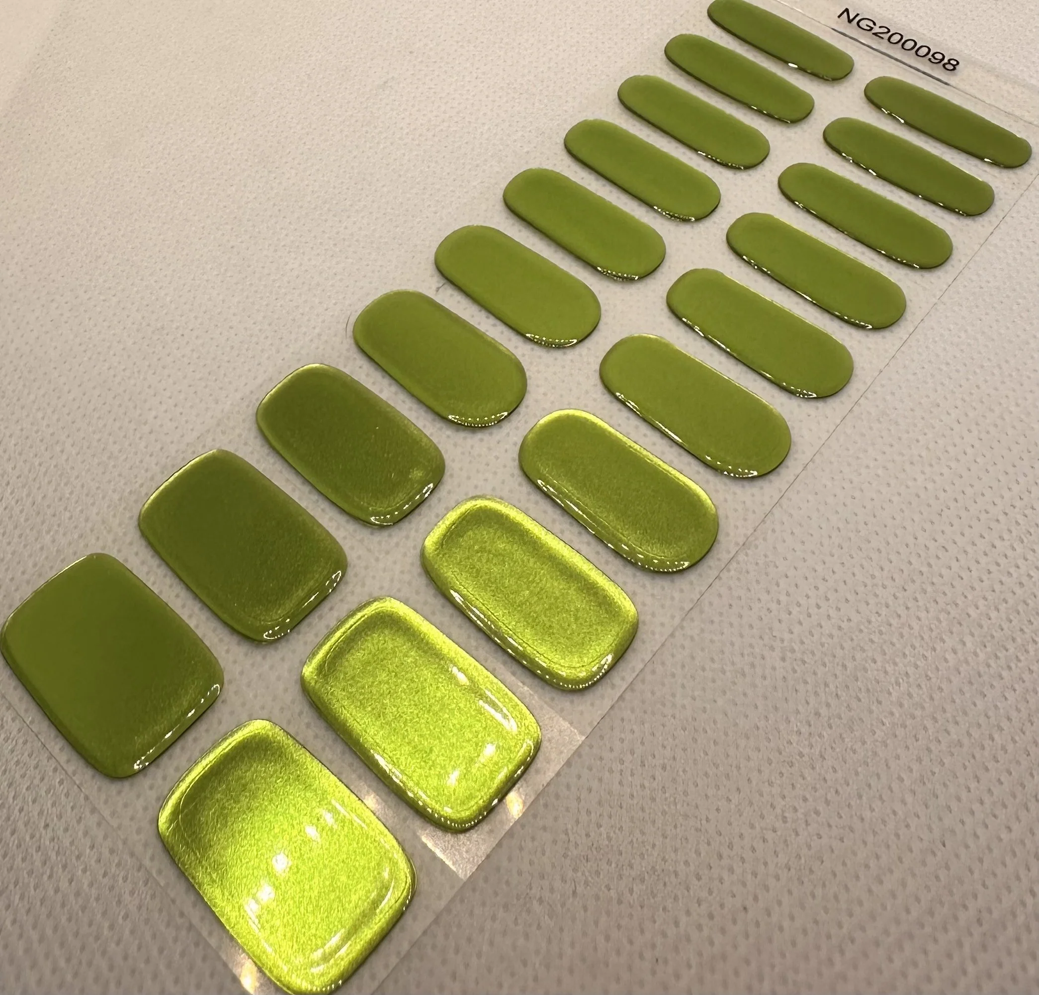 XL Mint Metallic Gel