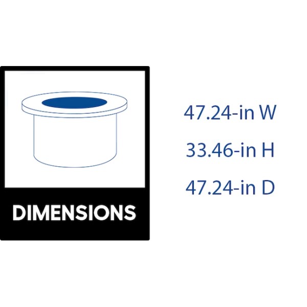 Big Horn 47 in. Camp Fire Pit
