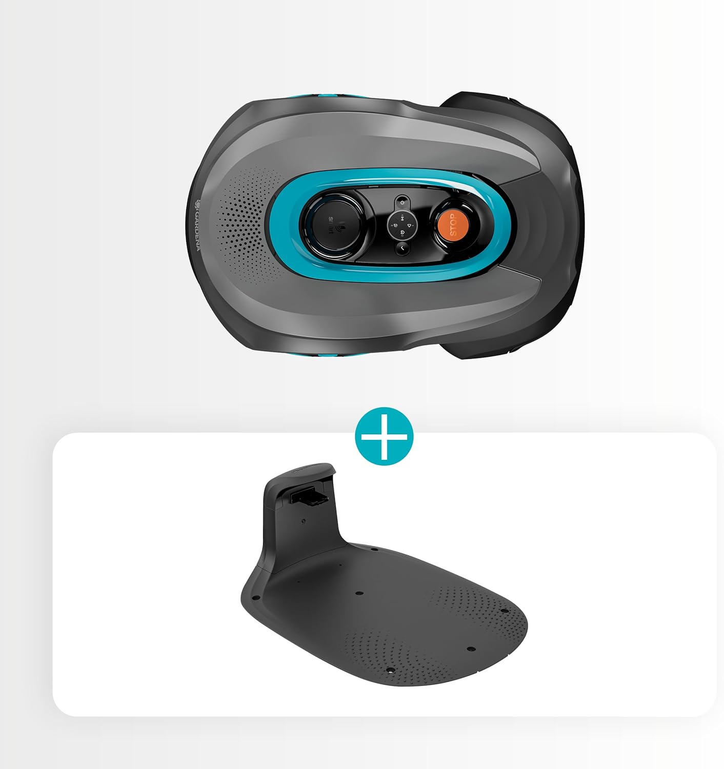 Gardena smart SILENO Sense 600 m2 Mähroboter: Technologie ohne Begrenzungskabel, Mähen mit KI, Eingebaute Kamera (19942-20)