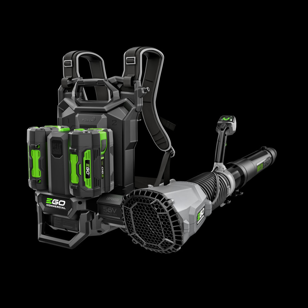 Commercial Backpack Blower Kit 800 CFM with 2x 6Ah Battery & 560W Charger LBPX8004-2 from