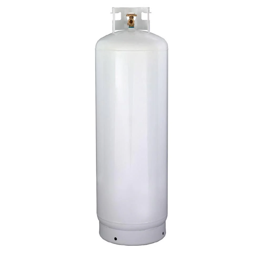 Flame King 100LB (23 Gal) Multi-Valve Propane Tank with High Capacity Filler, Great for Mixed Heating Systems, Home fireplaces, Dryers and Grills