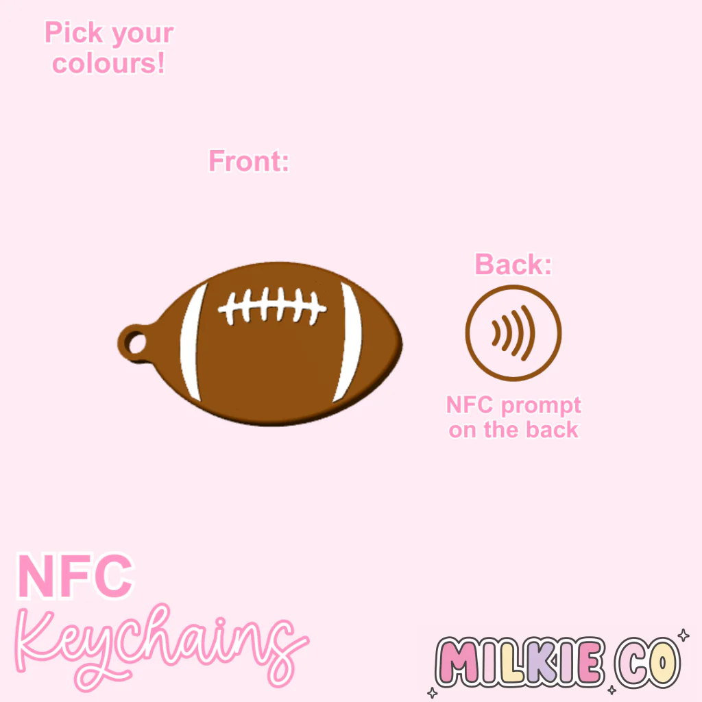 Footy NFC Keychain